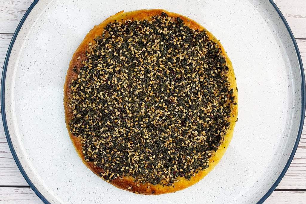 KETO Manakeesh Zaatar Gluten FREE - مناقيش كيتو بالزعتر بدون جلوتين - Mom it KeTo Go