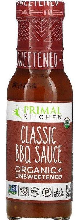 Primal Kitchen Classic BBQ Sauce Organic & Unsweetened, 8.5 Fl Oz