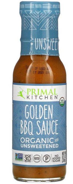 Primal Kitchen Organic Unsweetened Sauce Golden BBQ