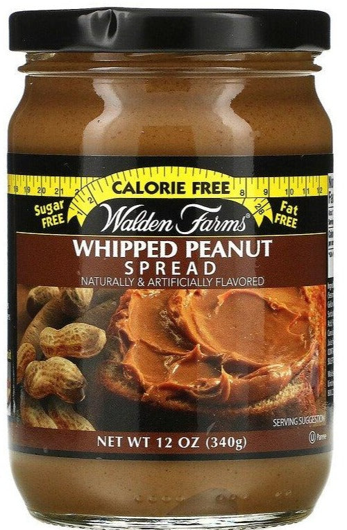 Walden Farms, Whipped Peanut Spread - Sugar Free - Calorie Free, 340 g - Mom it KeTo Go